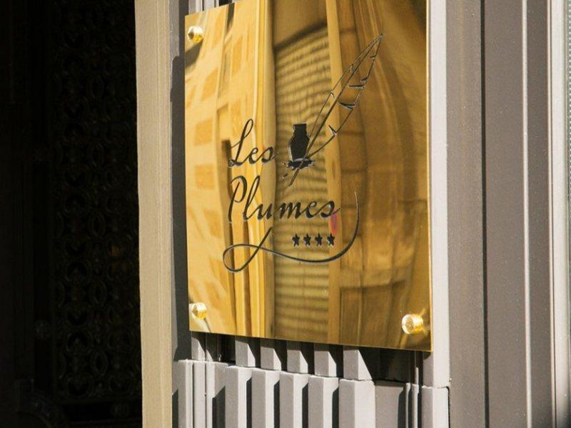 Les Plumes Hotel Paris Eksteriør billede